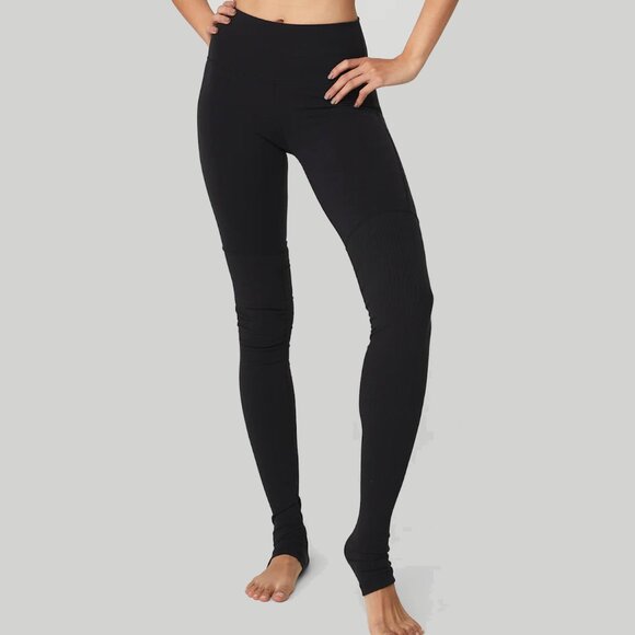 Alo Yoga 'Goddess' leggings in full black - Picture 1 of 6